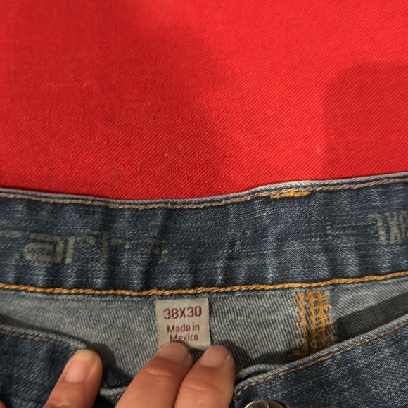 Carthartt Men's Blue Jeans - Picture 3 of 6